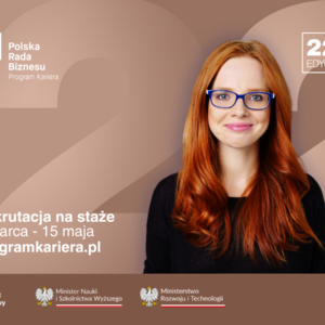 PK Grafiki (1200 x 900 px) Grafika programu Polska Rada Biznesu - płatne staże